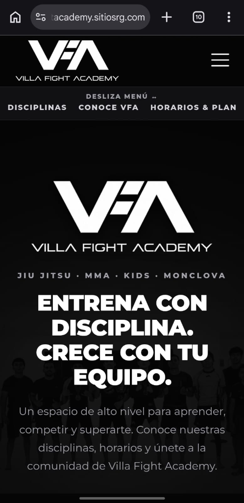 Villa Fight Academy, versión móvil